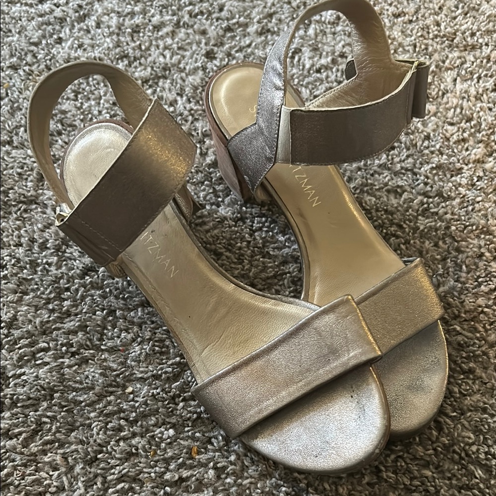 Stylish Women's Silver Sandals